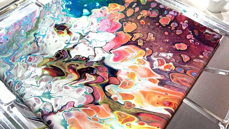 Paint Pouring Class with Laura Mandile